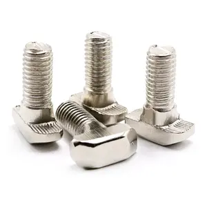 Standard special T square head bolt fastener screws and bolts with good price stainless steel T slot bolts