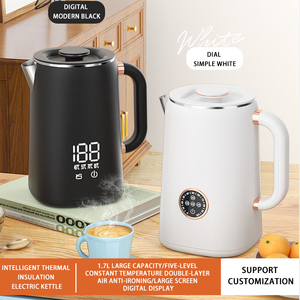 Portable Stainless Steel <b>Kettle</b> With Temperature Control Automatic Power Off & <b>Keep</b> <b>Warm</b> Feature for Hotel Use Portable - Product Image 3