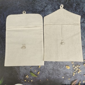 Chất Lượng Cao Mềm Tùy Chỉnh Bông Phong Bì Túi Bao Bì Túi Bụi Twill Vải Linen Phong Bì Pouch Với Flap - Product Image 6
