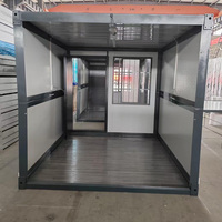 Facile à déplacer et à installer, conteneur de maison pliable et repliable de 20 pieds, maison pliable à domicile
