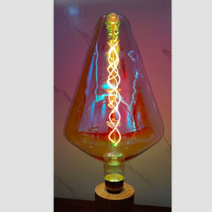 Bombilla de Vidrio Recubierto de Color Marrón, Bombilla de Colores Vivos, Mundo Submarino, Fantásticas Luces Decorativas, Bombilla de Vidrio Artístico - Product Image 5