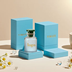 Flacone in Vetro <span class=keywords><strong>da</strong></span> 30ml 50ml 100ml, Scatola Rigida di Lusso Personalizzata OEM per Profumo con Stampa a Caldo CMYK/Full Color, Scatola per Profumo Solido - Product Image 4