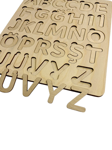 Jeu de puzzle en bois Montessori pour l'apprentissage de l'alphabet, des chiffres et des formes, jouet éducatif pour tout-petits, préscolaire, enfants, enseignement primaire - Product Image 5