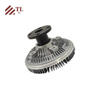 Pièces d'excavatrice : Ensemble d'embrayage de ventilateur visqueux S104813 compatible avec les moteurs John Deere 4045, 6068, 6200, 6300, 6400, 6500, 6200L