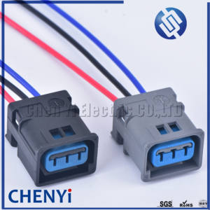 3-Pins 2.2Mm Bobine Hoogspanningsconnector Plug Voor Spoel 1W 7T-14a464-ma Links En Rechts Met Draad - Product Image 3