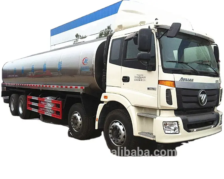 Foton auman — réservoir de lait robuste 8x4, 24500 litres, livraison gratuite