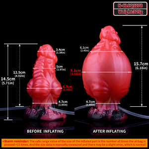 Tapón Anal Monster con bomba de chorro hinchable, estimulador del punto G, juguete sexual para principiantes, dilatador de glúteos, masajeador de próstata - Product Image 6