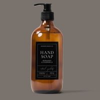Étiquette personnalisée pour cosmétiques, logo pour flacon de shampoing, lavage des mains et lavage corporel, autocollant en vinyle avec impression dorée 1200 dpi