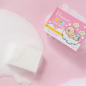 Jabón <span class=keywords><strong>para</strong></span> el Cuidado del Bebé con Manteca de Karité Disaar, Manteca de Cacao y Manzanilla, Limpia Suavemente la <span class=keywords><strong>Piel</strong></span> <span class=keywords><strong>Delicada</strong></span>, Jabón Corporal Hidratante y Suave - Product Image 1