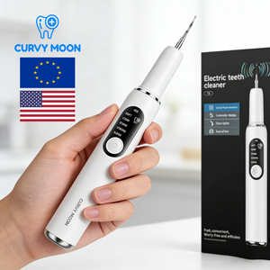 Pulidor <span class=keywords><strong>Dental</strong></span>, Limpiador Ultrasónico Recargable, Herramienta de Cuidado <span class=keywords><strong>Dental</strong></span> con Luz LED, Impermeable, Limpiador de Dientes, Removedor de Sarro <span class=keywords><strong>Dental</strong></span> - Product Image 1