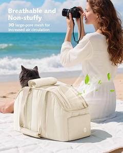 Elegant Dog Cat Slings <b>Bag</b> High Quality Pet <b>Carrier</b> Cozy Soft Sided Airline Approved Pet Tote <b>Bag</b> Portable Travel <b>Bag</b> - Product Image 1