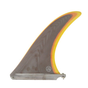 Aleta de cola de surf de fibra de carbono negra de 9 pulgadas UPSURF, accesorio para tabla de surf tipo Fish - Product Image 2