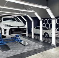 Lumière de garage de tunnel de LED de température de couleur de lumen élevé super lumineux 6500K pour l'éclairage d'atelier automatique