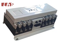 Commutateur de transfert à double commande EATS-SZ-4P, commutateur de transfert de puissance triphasé, commutateur de transfert automatique