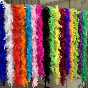 Tiras de Plumas de Pavo Teñidas a Mano, 40g, Material de Embalaje para Ramos de Flores, Decoración de Bodas, Manualidades, Marca Chasing Luan - Product Image 1