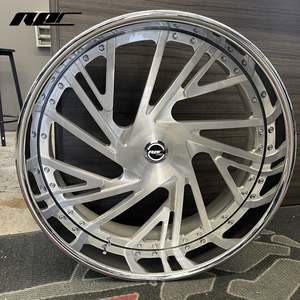 Rines Forjados Roc Deep Lip de 2 Piezas, 20-28 Pulgadas, SR02 6x135 5x120.7, para Chevrolet Monte Carlo, <span class=keywords><strong>Silverado</strong></span>, Pontiac - Product Image 1