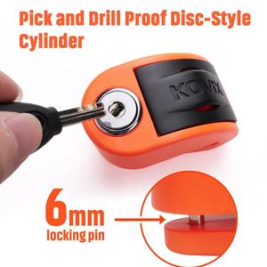 <span class=keywords><strong>Kovix</strong></span> nuevo 120dB antirrobo impermeable bicicleta eléctrica y motocicleta Scooter cerraduras bicicleta Dispositivo de seguridad - Product Image 4