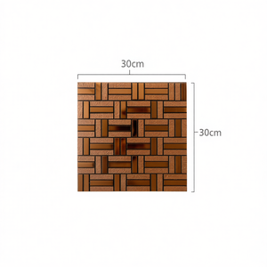 Adesivi per piastrelle autoadesivi ILAN 30x30cm con motivo legno per decorazione pareti cucina - Product Image 2