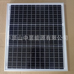 แผงโซลาร์เซลล์แบบโมโนคริสตัลไลน์ Perc 30W 12V โมดูลไฟฟ้าโซลาร์เซลล์ ขนาดเซลล์ 156.75 มม. x 156.75 มม. - Product Image 3