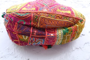 Ethnic Modern Style Banjara <b>Bag</b> - Handmade Indian Tribal <b>Patchwork</b> Tote with Mirror Work Anniversary Gift for Her - Product Image 5