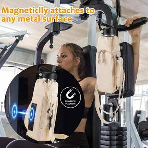 Bolsa Porta Botella de Agua Magnética Multifuncional, Impermeable, Bandolera, para Gimnasio, Resistente al Desgaste, Práctica - Product Image 2