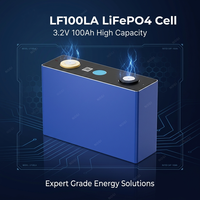 بطارية LiFePO4 3.2 فولت 100 أمبير في الساعة EV-LF100L خلية LFP منشورية من الدرجة 1.5C للشحن السريع، لتطبيقات ESS وEV وRV وعربات الجولف وUPS وحزم DIY، تدوم 5000 دورة