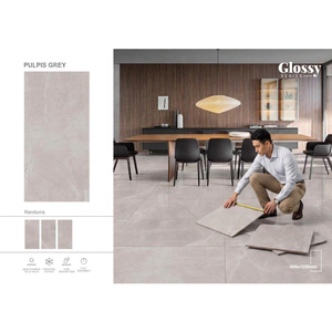 Rosalia Beige Luxury Glazed Porcelain Tiles 600x1200mm 60x120cm Premium Hotel Floor Wall Ceramic Tile - Product Image 2