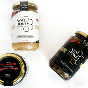 Miel de Bosque Ayat Brown 100% Orgánica de Alta Altitud, Natural y Saludable para el Apoyo Inmunológico, Bienestar Diario, Adultos, Niños, 3 Años - Product Image 2