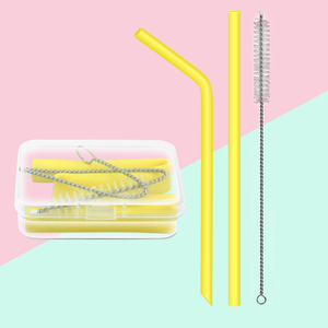 Nuevo producto libre <span class=keywords><strong>de</strong></span> BPA portátil suave colorido <span class=keywords><strong>de</strong></span> silicona plegable Boba con la <span class=keywords><strong>paja</strong></span> <span class=keywords><strong>de</strong></span> caso - Product Image 4