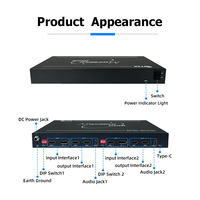 Processeur de raccordement multi-écrans 7680*4320, prolongateur de mur vidéo HDMI 4K pour affichage LED de surveillance en salle de contrôle