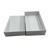 Cajas de caja de teléfono al por menor de fábrica Bases de tapas rígidas blancas con cajas de embalaje de laminación brillante para cámaras de teléfonos móviles