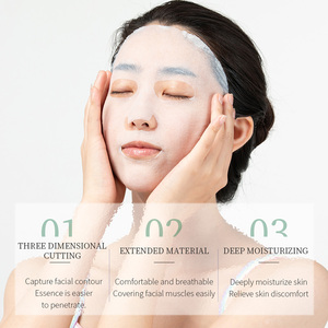 Etiqueta privada BIOAQUA Productos de belleza Cuidado DE LA PIEL Hoja de aguacate orgánico Máscara Forma <span class=keywords><strong>y</strong></span> uso <span class=keywords><strong>facial</strong></span> Máscara <span class=keywords><strong>facial</strong></span> coreana hidratante - Product Image 4