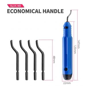 Deburring Scraper Tool 48mm Jaw Width 1 8 In Smooth Tip Stainless Steel Chamfering Trimmer Inner Hole Handle Magic Tool - Product Image 2