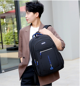 <strong>15</strong>.6 Inch Waterproof Durable Oxford Laptop <strong>Backpack</strong> Portable College Student <strong>Backpack</strong> for Men Business Travel Laptop Bag - Product Image 6