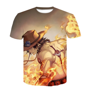 <span class=keywords><strong>T</strong></span>-<span class=keywords><strong>shirt</strong></span> formel à manches courtes pour homme, imprimé 3D <span class=keywords><strong>One</strong></span> <span class=keywords><strong>Piece</strong></span> <span class=keywords><strong>Luffy</strong></span>, tendance anime 2019, mode durable grande taille - Product Image 5