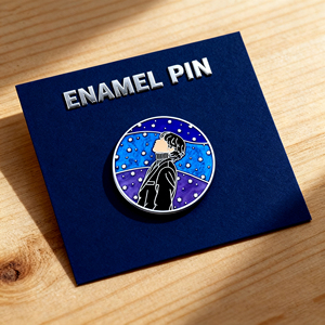 Pin de Solapa Personalizado con Logotipo de Personaje de Dibujos Animados, Insignia de Metal Esmaltado de Nuevo Diseño, Souvenir de Anime Hecho de Latón - Product Image 1