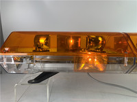 Barra de luces giratoria halógena de 47 pulgadas Golddeer, luz estroboscópica ámbar de advertencia para camiones, luces de baliza para vehículos de emergencia