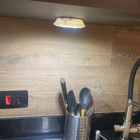 Mini Lumières LED Décoratives Intelligentes Sans Fil à Télécommande Dimmable pour Veilleuse, Cuisine, Placard, Escalier, Couloir et Salle de Bain