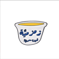 Autocollants Métalliques Créatifs en Forme de Tasse à Thé pour Téléphone et Ordinateur, Cadeaux Promotionnels Décoratifs, Vente en Gros Personnalisable
