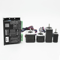 Kit moteur pas à pas Nema 17 haute performance LEESN avec pilote de moteur numérique Modbus RTU RS485 24-80VDC pour machine CNC