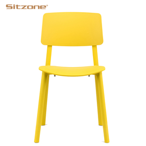 Muebles para el hogar de alta calidad, <span class=keywords><strong>silla</strong></span> de malla de plástico de diseño moderno, asiento de comedor PP, <span class=keywords><strong>silla</strong></span> de cafetería de plástico apilable - Product Image 2