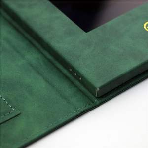 Caja de tarjetas profesional de alta calidad, libro de pantalla, folleto de vídeo, nuevos inventos, comercio de regalos de marca, papel con Temática musical elegante - Product Image 4