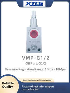 Vanne de décharge de tuyau hydraulique Vanne de régulation de pression <span class=keywords><strong>VMP</strong></span> G1/2 <span class=keywords><strong>VMP</strong></span> G3/4 Vanne de pression réglable manuellement Série VMP3/8 OM G3/8 - Product Image 3