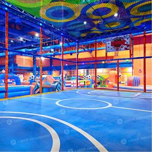 Parque de juegos interior para niños Cheer Amusement, <span class=keywords><strong>complejo</strong></span> de juegos blandos con karting para área de juegos interior - Product Image 4