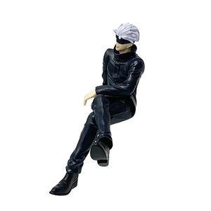 2 styles de figurines de collection de Gojo <span class=keywords><strong>Satoru</strong></span> en position assise, Jujutsu Kaisen, modèle de dessin animé, figurine de <span class=keywords><strong>manga</strong></span>, jouets en PVC, figurine d'anime - Product Image 2
