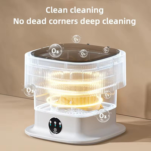 2026 Trending Household <b>Mini</b> Foldable Washing Machine Portable USB Automatic Washer Plastic Material Factory Direct Sales - Product Image 6