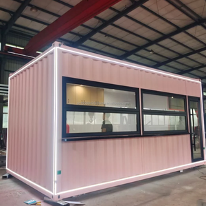 Negozio Container Pop-Up Mobile da 20 Piedi a Montaggio Rapido, Installazione Veloce, <span class=keywords><strong>Design</strong></span> Moderno per Officina o Scuola Pop-Up - Product Image 5