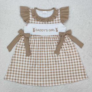 Vêtements pour frères et sœurs, tenues imprimées cerf « Fille/Boyfriend de papa », ensembles de shorts boutique pour la fête des pères, vêtements pour petites filles et garçons - Product Image 4