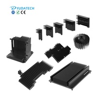 Изготовленный на заказ CNC Анодированный Алюминиевый экструдированный светодиодный светильник радиатор высокой точности освещения теплоотвод Услуги обработки
