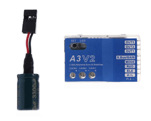 <span class=keywords><strong>3</strong></span> trục con quay hồi chuyển A3 V2 máy bay chuyến bay điều khiển ổn định cho RC máy bay cánh cố định cho RC bay không người lái <span class=keywords><strong>3</strong></span> trục con quay hồi chuyển A3 V2 forrc - Product Image 5